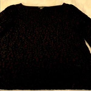 🔥NWOT So Cute! Ann Taylor Animal Print Top Size Med